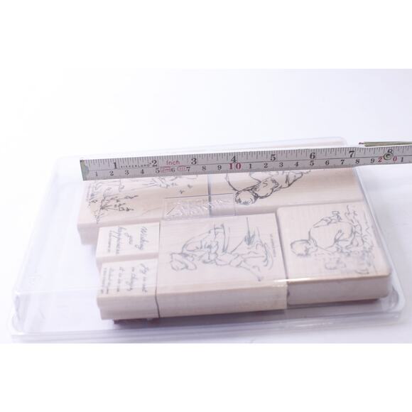 Family and Friendship, Message Stamp Set, Happiness, Children, Couple, Stampin - Picture 3 of 3